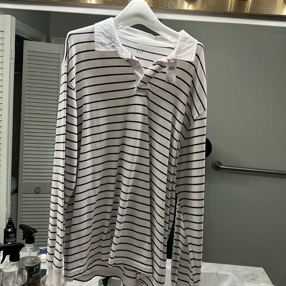 Gap striped rugby shirt
